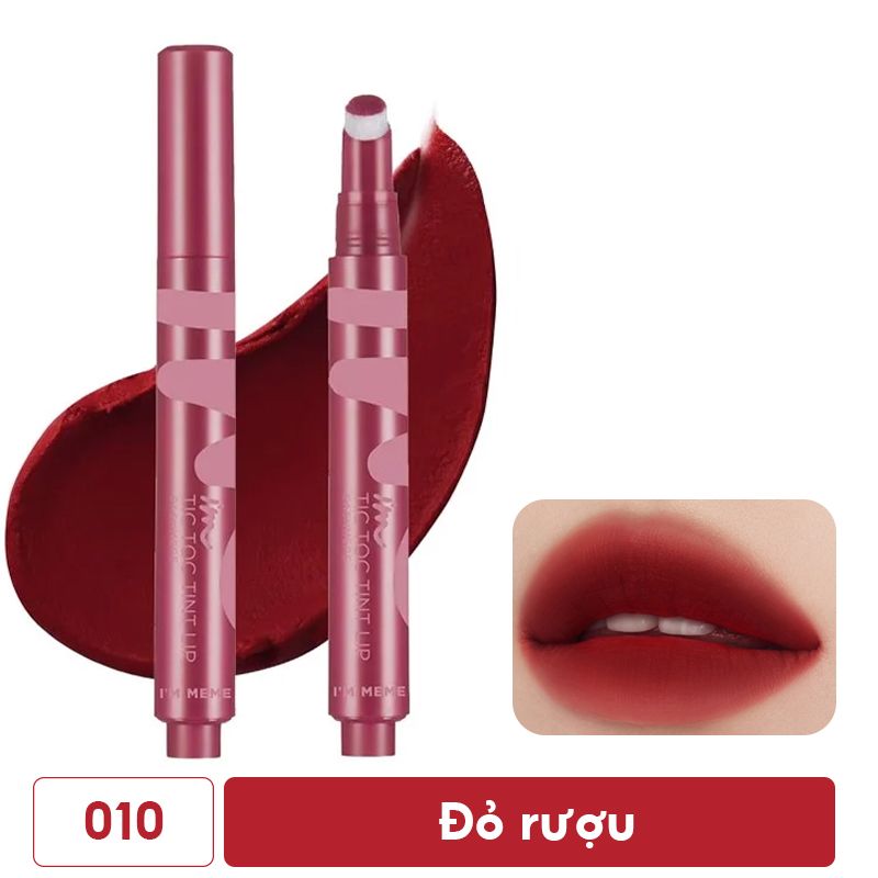 Son Bấm Cực Cool Lên Màu Chuẩn, Siêu Mịn Môi I'm Meme I'm Tic Toc Tint Lip Cashmere 2.5g - Màu 003 (date 5/2024)