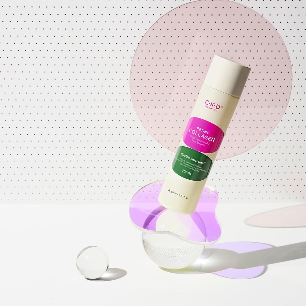Serum C-K-D Tinh Chất Hỗ Trợ Dưỡng Trắng, Cải Thiện Nếp Nhăn Retino Collagen Small Molecule 300 First Essence 150ml