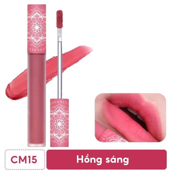 [Phiên Bản Flower Color] Son Kem Lì, Mịn Môi Black Rouge Cream Matt Rouge Version 3 5g