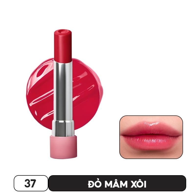 Son Bóng Dưỡng Môi Có Màu 3CE Glazy Lip Glow 5g