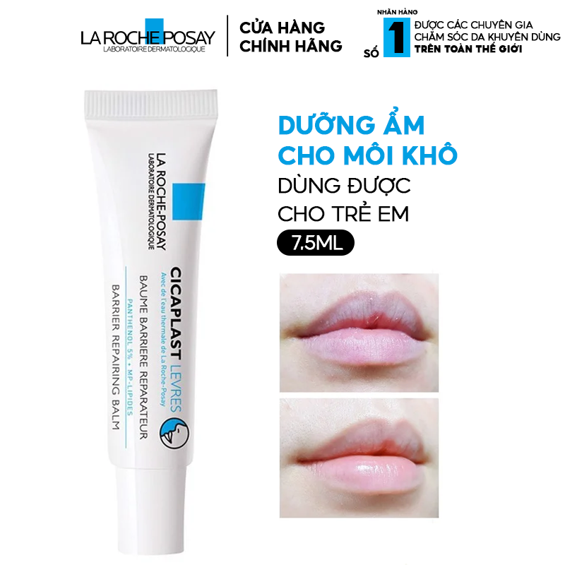 Kem Dưỡng Môi Bổ Sung Độ Ẩm Và Bảo Vệ Môi La Roche-Posay Cicaplast Levres Barrier Repairing Balm 7.5ml