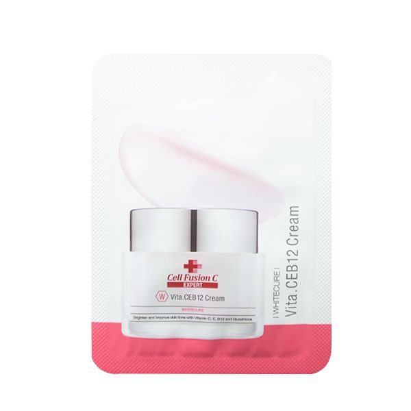 [Sample 1.5g] Kem Dưỡng Cell Fusion C Hỗ Trợ Dưỡng Trắng Và Đều Màu Da Sample Vita CEB12 Cream