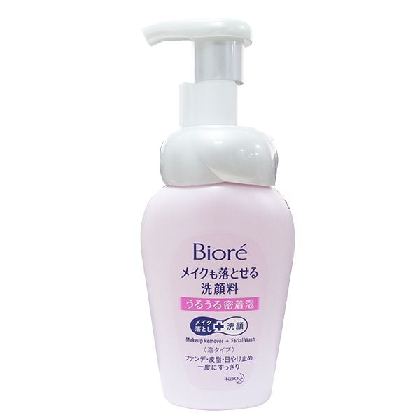 Bọt Tẩy Trang Dưỡng Ẩm Bioré Make Up Remover Foaming 160ml