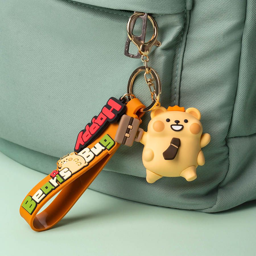 Móc Khóa BearisBug 3D Keychain