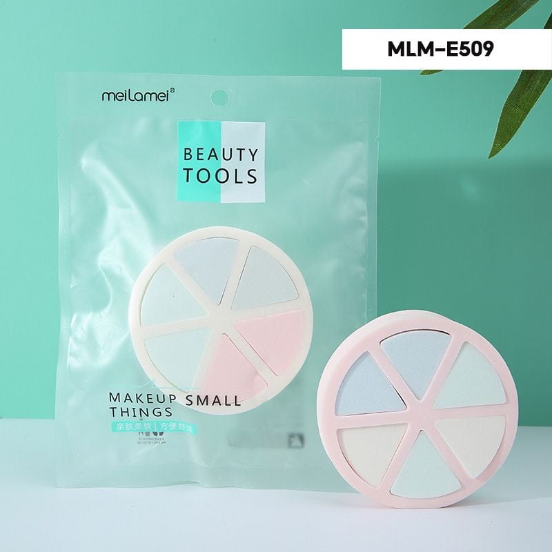 [NHẬP KHẨU] Set Bông Mút Trang Điểm Hình Dáng Xinh Xắn Meilamei