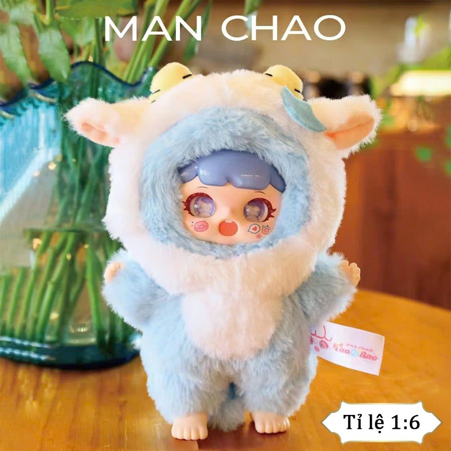 Móc Khóa Gấu Bông MANCHAO Mischievous Child First Generation Plush Series - MC0363