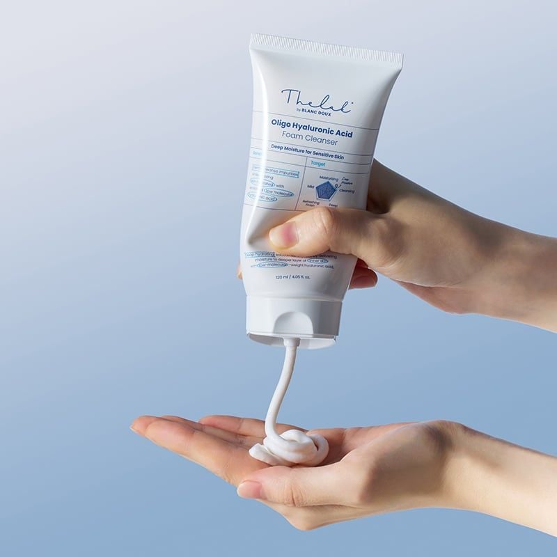 Sữa Rửa Mặt THE LAB Làm Sạch Sâu, Dưỡng Ẩm Oligo Hyaluronic Acid Foam Cleanser 120ml