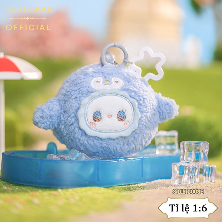 Móc Khóa Gấu Bông Lucky Emma RuaRua Zoo Tuan Tuan Blind Box - MJ-000067