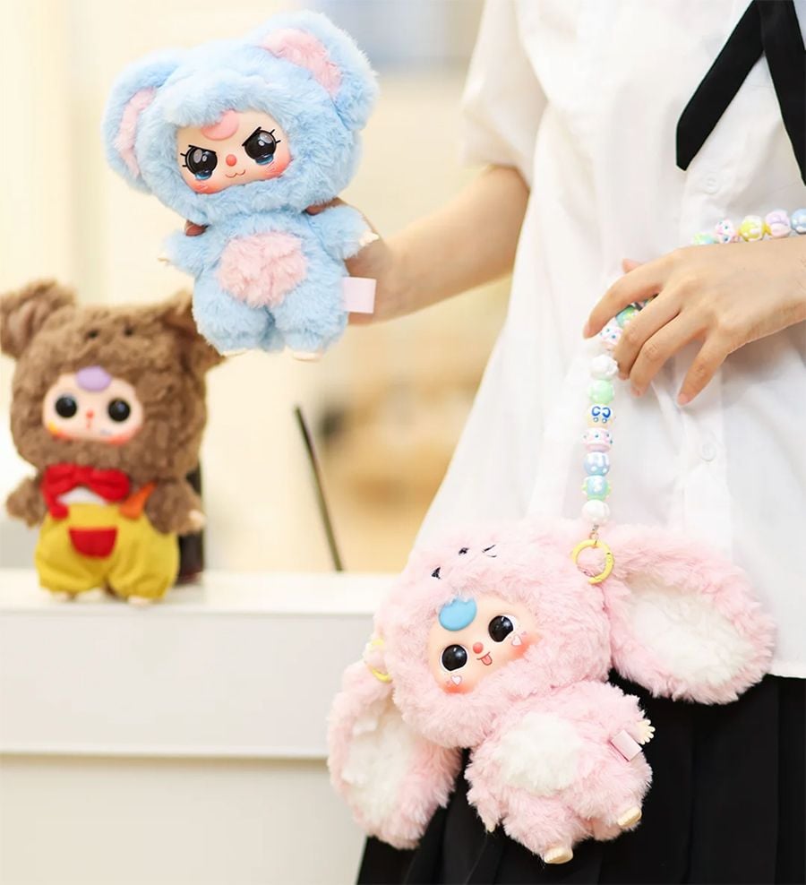 [Baby Three Ver.3] Mô Hình Đồ Chơi Baby Three - Big Cute Plush Pendant Blind Box - DPL4300