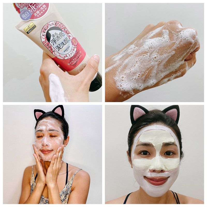 Mặt Nạ Bùn & Sữa Rửa Mặt Sexylook Cleansing Clay Foam 150g