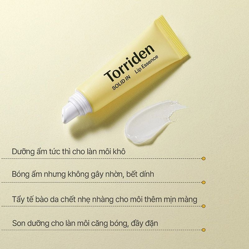 Tinh Chất Dưỡng Môi Torriden Căng Mọng, Cấp Ẩm Solid-In Lip Essence 11ml
