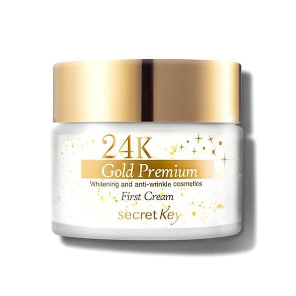 Kem Dưỡng Phục Hồi Da Chứa Tinh Chất Vàng 24K Secret Key 24K Gold Premium First Cream 50g