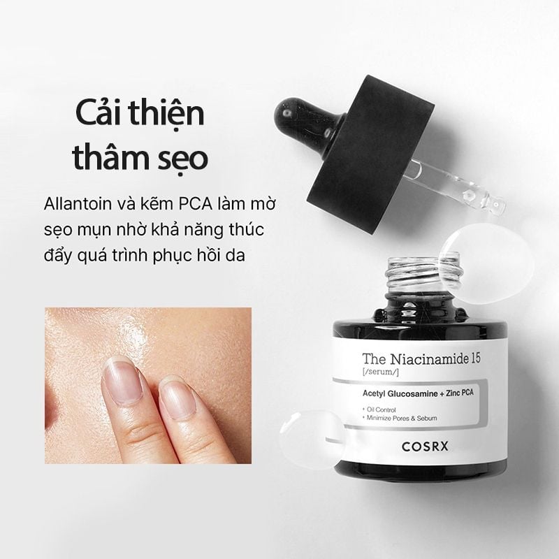 Serum Chăm Sóc Da Mụn Cosrx The Niacinamide 15 Serum 20ml