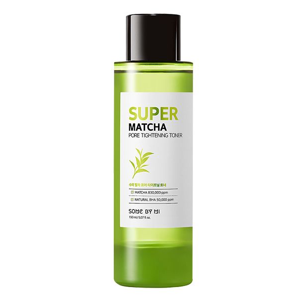 Nước Hoa Hồng  Some By Mi Hỗ Trợ Thu Nhỏ Lỗ Chân Lông Chiết Xuất Trà Xanh Super Matcha Pore Tightening Toner 150ml