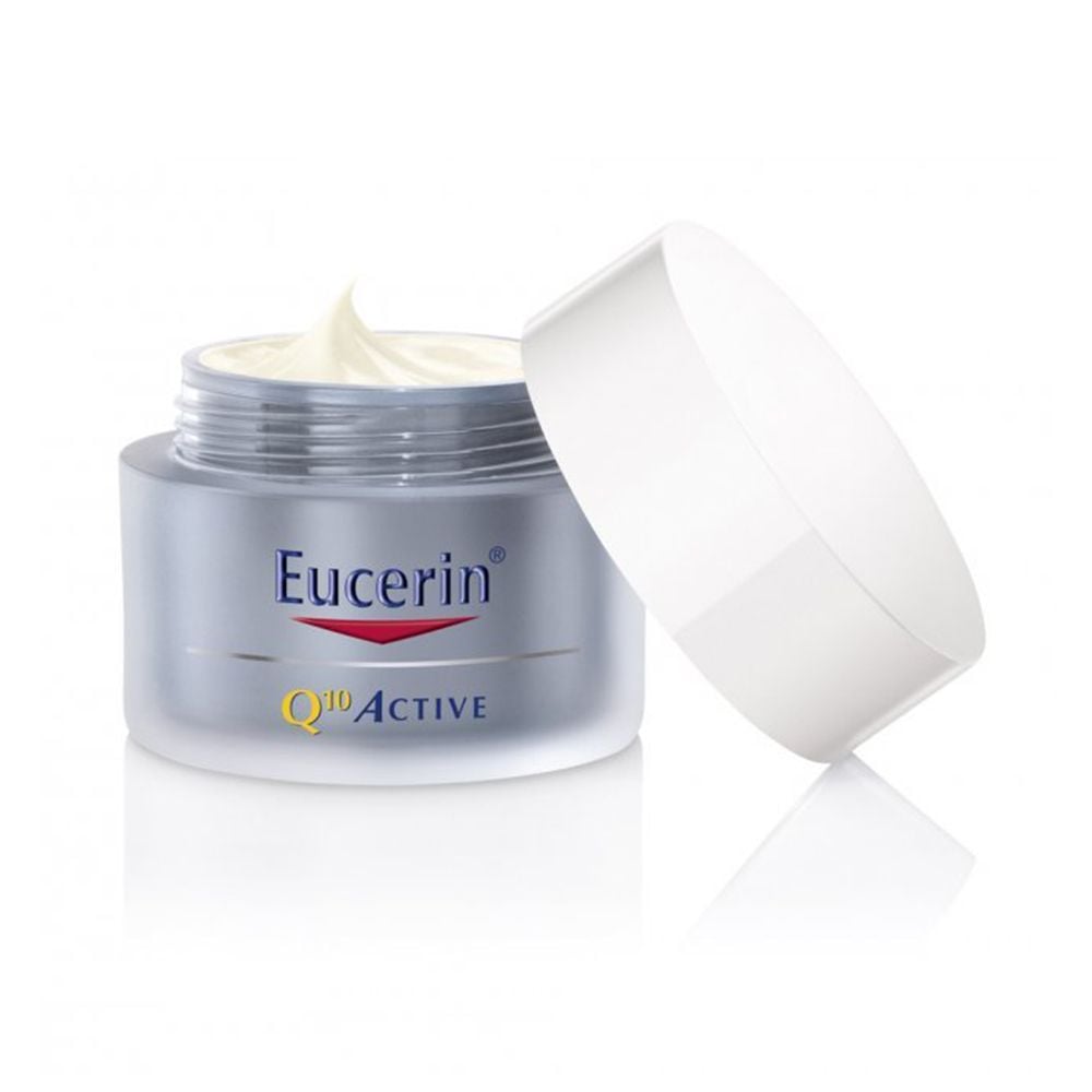 Kem Dưỡng Ban Đêm Eucerin Hạn Chế Lão Hóa Sensitive Skin Q10 Active Night Cream 50ml
