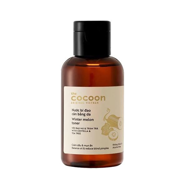 Nước Hoa Hồng Cocoon Cân Bằng Da Chiết Xuất Bí Đao Winter Melon Toner