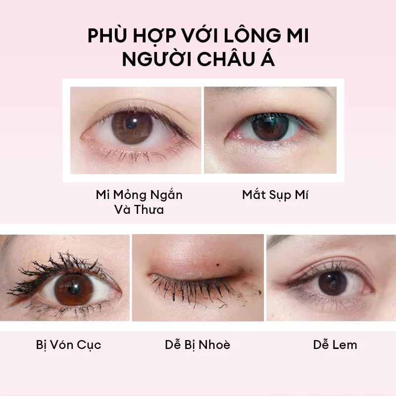 Mascara Giúp Mi Dài & Cong Tự Nhiên Colorkey Mascara