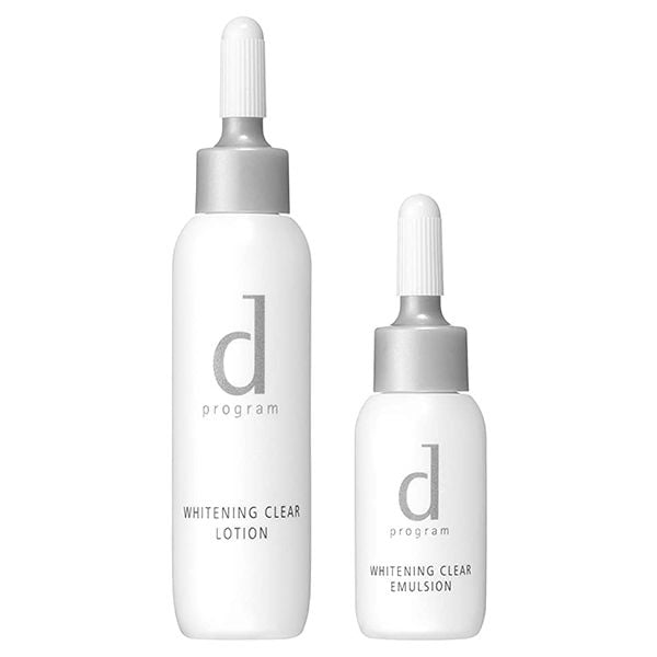 Bộ 2 Sản Phẩm Dùng Thử Dưỡng Trắng Da D Program Whitening Clear Set