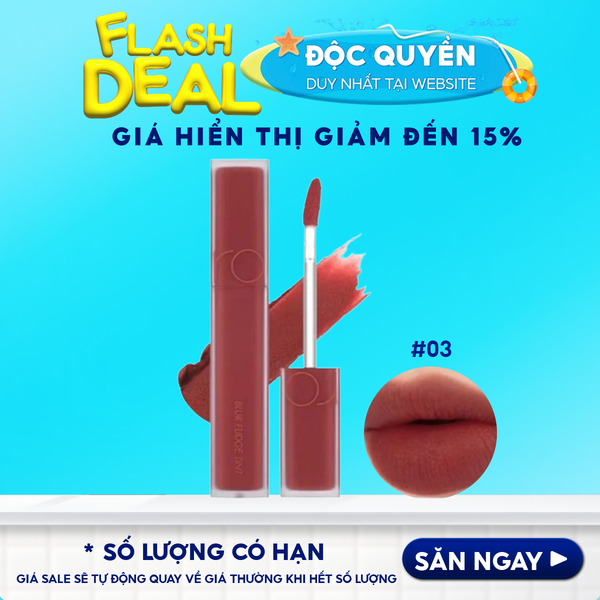 Son Kem Lì, Lên Màu Chuẩn, Mịn Môi Romand Blur Fudge Tint 5g