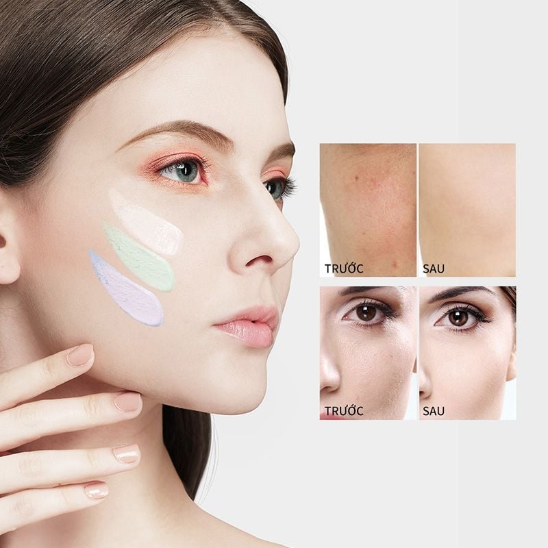 Kem Lót Trang Điểm Kiềm Dầu, Lâu Trôi ZEESEA Multi-effect Makeup Primer