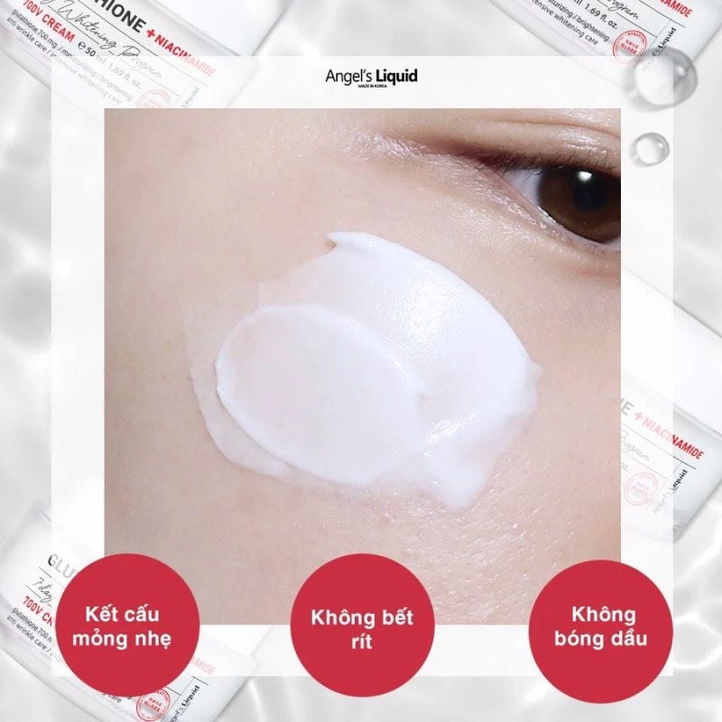 Angel's Liquid Glutathione+Niacinamide 7Day Whitening 700 V-Cream – THẾ GIỚI SKINFOOD