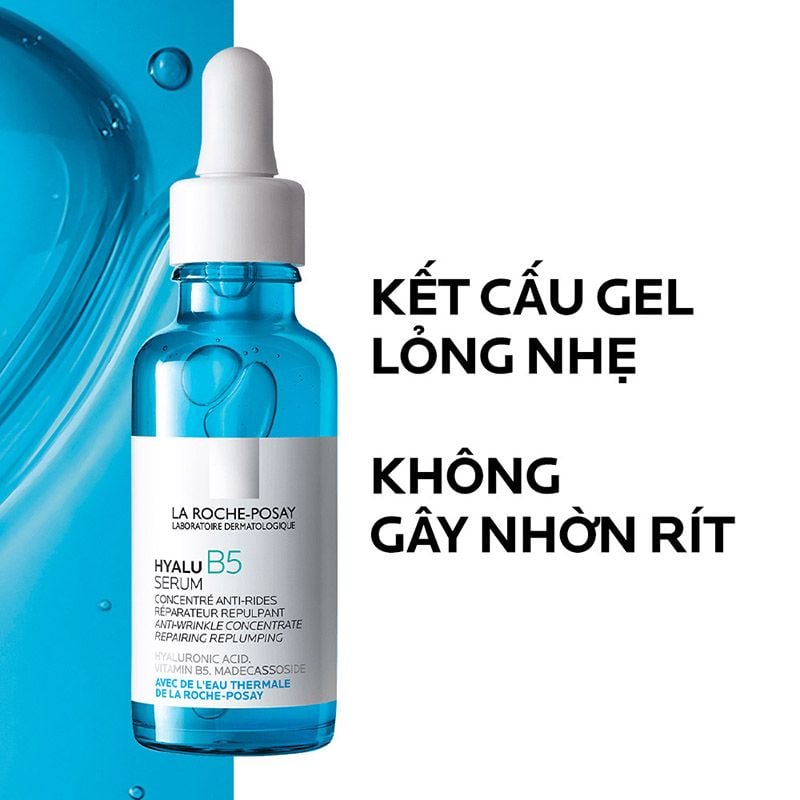 Serum La Roche-Posay Hỗ Trợ Phục Hồi Da, Cấp Ẩm Cho Da Hyalu B5 Serum 30ml