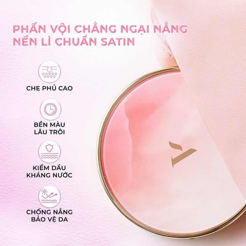 Cushion Chống Nắng Che Phủ Cao Aperire Day Dream Cover Cushion SPF50+/PA++++