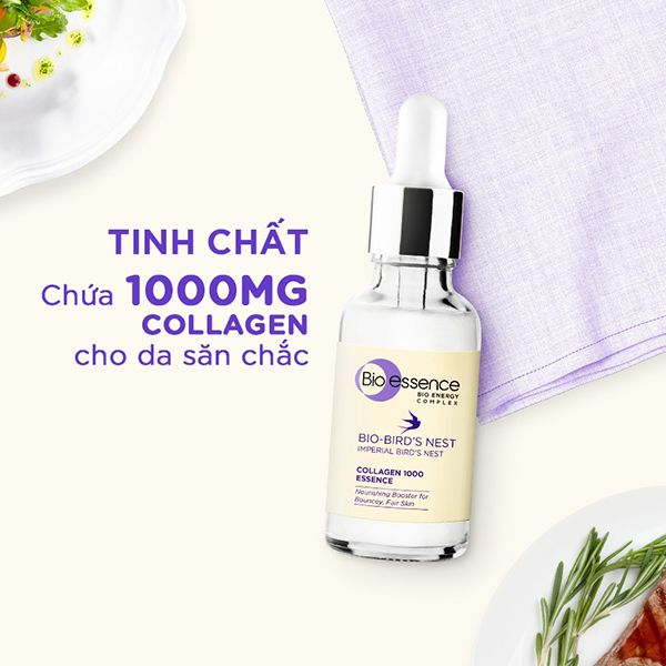 Serum Bio-essence Dưỡng Trắng Da & Căng Mịn Tinh Chất Tổ Yến Bio-Bird's Nest Collagen 1000 Essence
