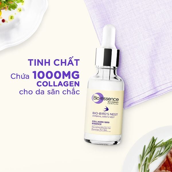  Serum Bio-essence Dưỡng Trắng Da & Căng Mịn Tinh Chất Tổ Yến Bio-Bird's Nest Collagen 1000 Essence 