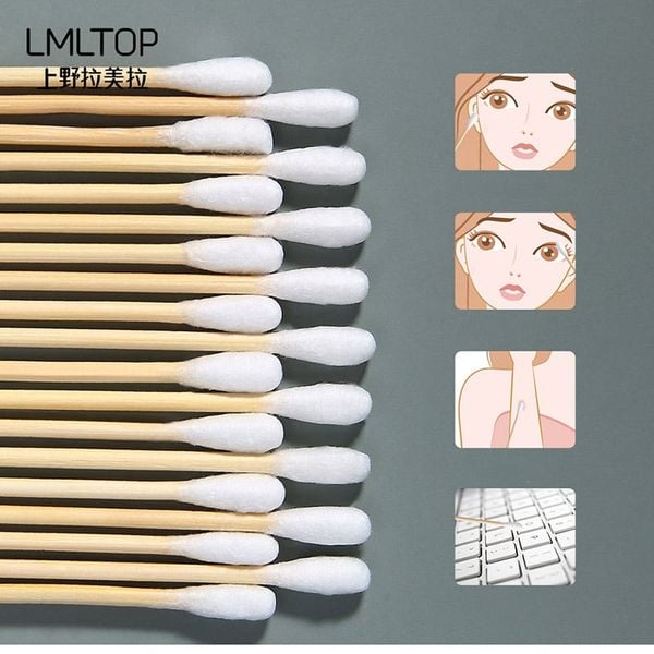  [NHẬP KHẨU] Tăm Bông Ngoáy Tai 2 Đầu Đa Năng LMLTOP 