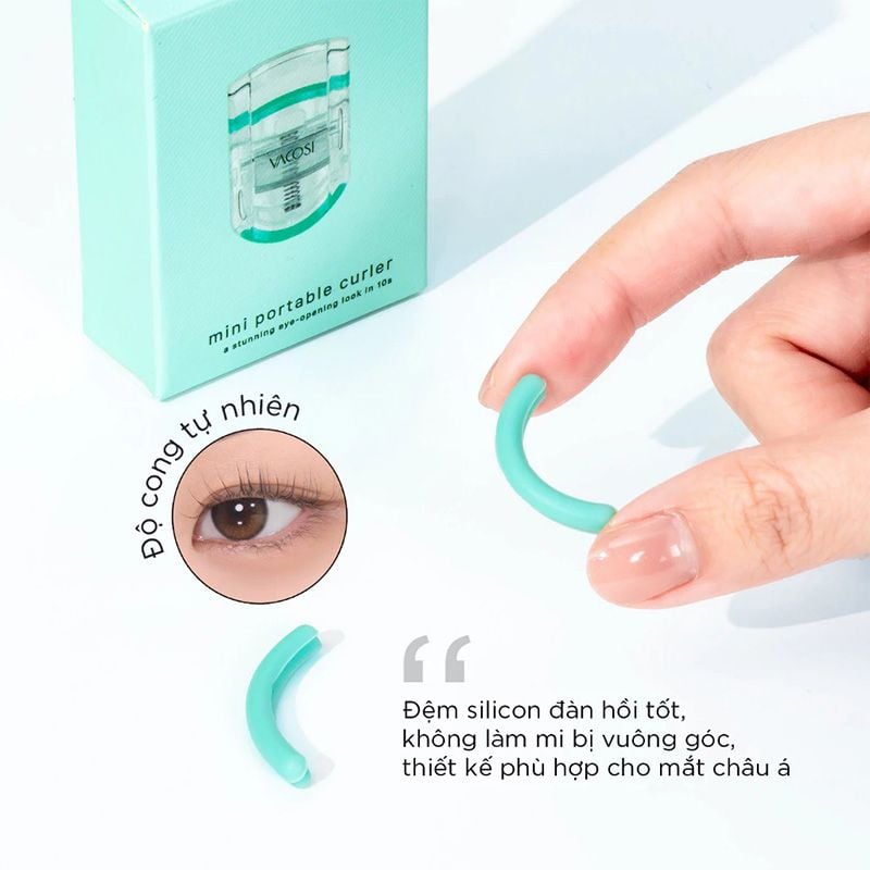 Bấm Mi Mini Vacosi Mini Portable Curler