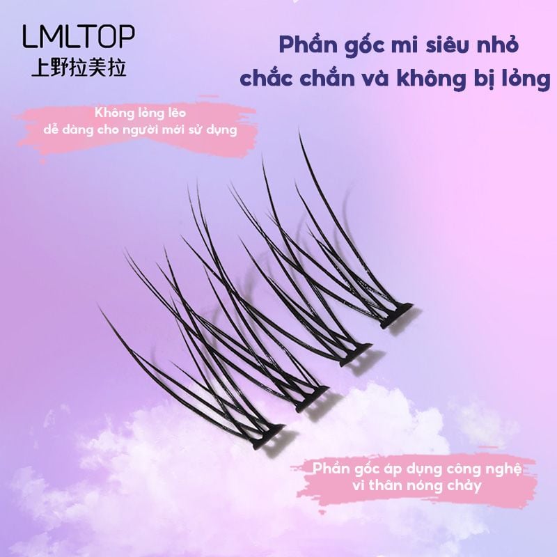 [NHẬP KHẨU] Lông Mi Giả Mềm Mại Tự Nhiên, Không Gây Nặng Mí LMLTOP Eyelash