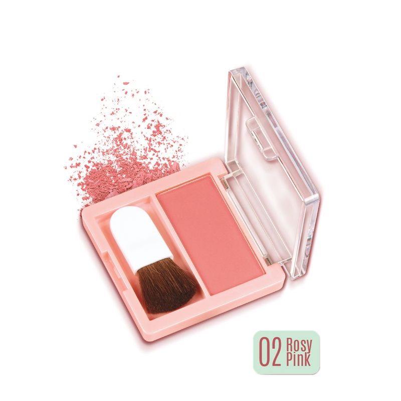 Phấn Má Hồng Dạng Nén Kèm Cọ Xinh Xắn SilkyGirl Blush Hour 3g