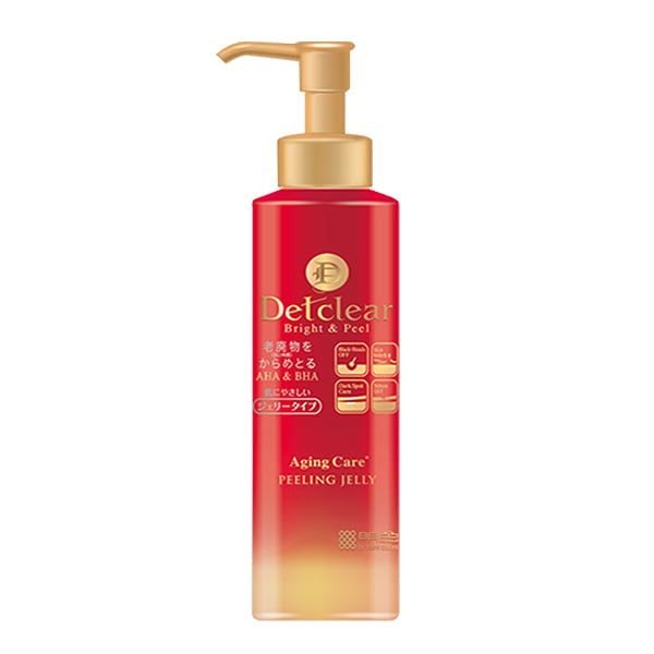 Tẩy Tế Bào Chết Meishoku Dạng Gel Ngăn Ngừa Lão Hóa Detclear Bright & Peel Aging Care Peeling Jelly 180ml