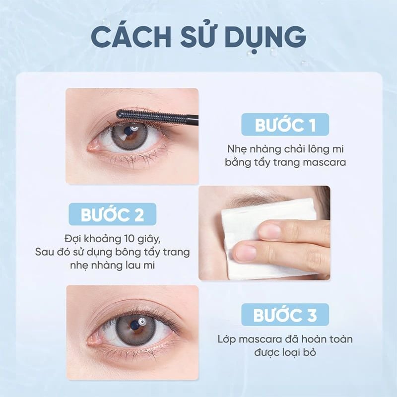 Tẩy Trang Mi Judydoll Làm Sạch Dịu Nhẹ Mascara Remover 5ml