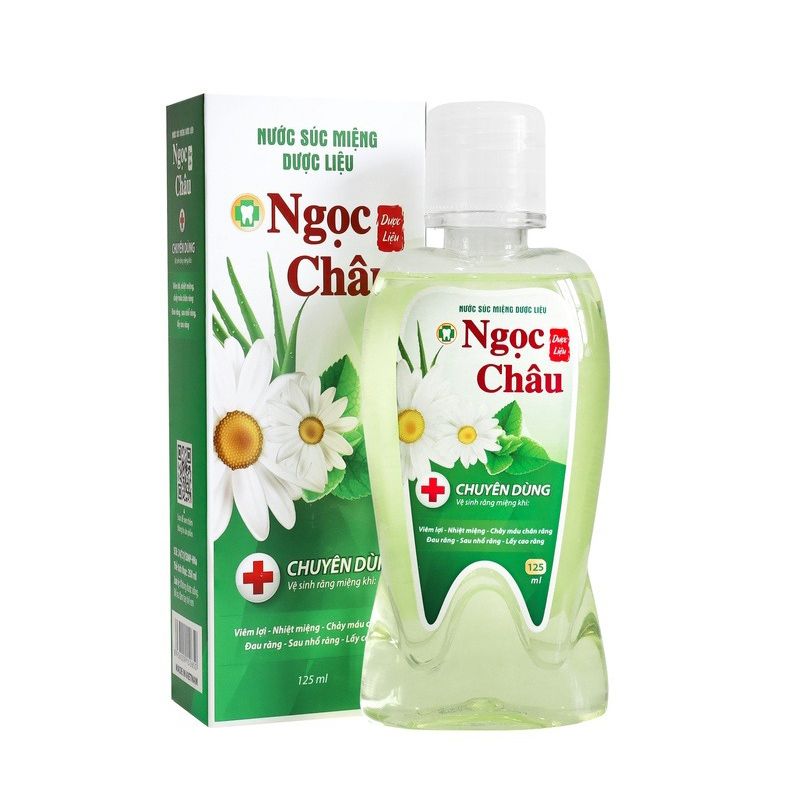 Nước Súc Miệng Dược Liệu Ngọc Châu Chuyên Dụng 125ml