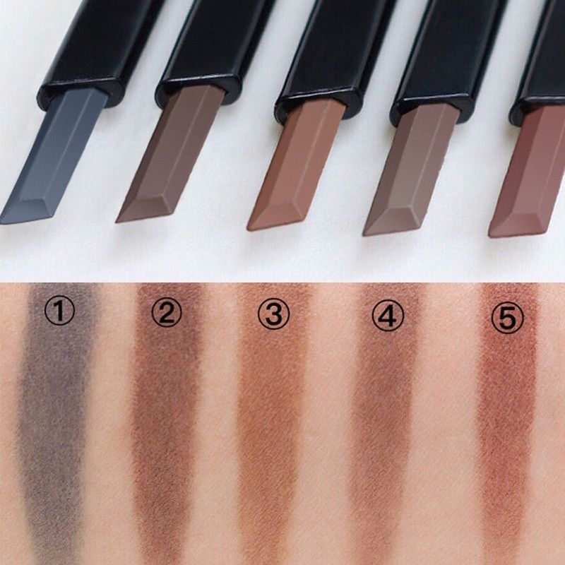 Chì Kẻ Mày Hai Đầu, Chống Thấm Nước Perfect Diary Dual- Ended Hexagonal Chiseled Eyebrow Pencil 0.28g