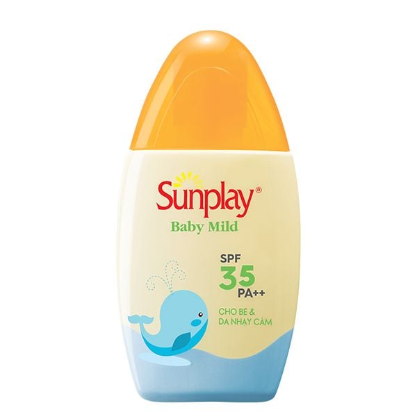 Kem Chống Nắng Dành Cho Bé Và Da Nhạy Cảm Sunplay Baby Mild SPF35/PA++ 30g