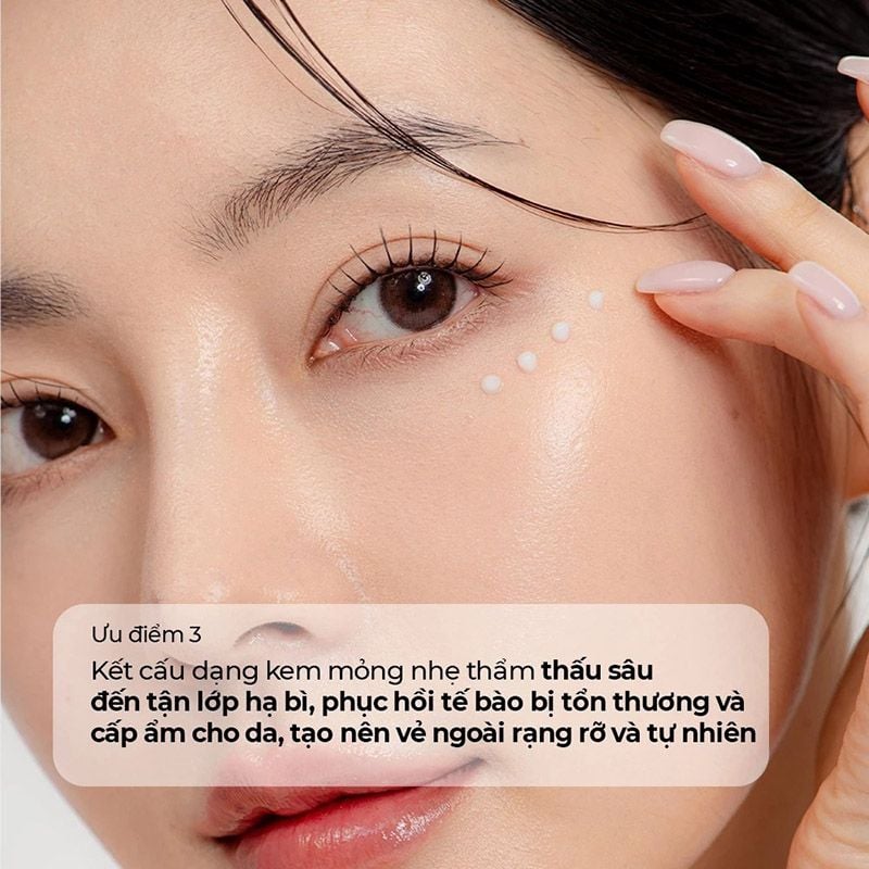 Kem Dưỡng Mắt B.O.M Cấp Ẩm, Hỗ Trợ Mờ Nếp Nhăn Peptide Power Eye Cream 30g