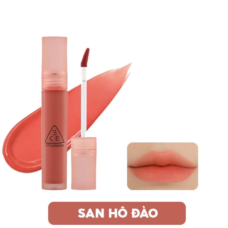 Son Kem Lì 3CE Mịn Mượt Nhẹ Môi Blur Water Tint 4.6g