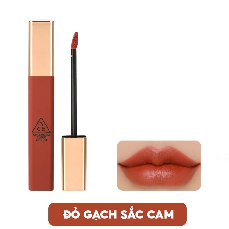 Son Kem Siêu Lì, Mịn Môi 3CE Cloud Lip Tint 4g