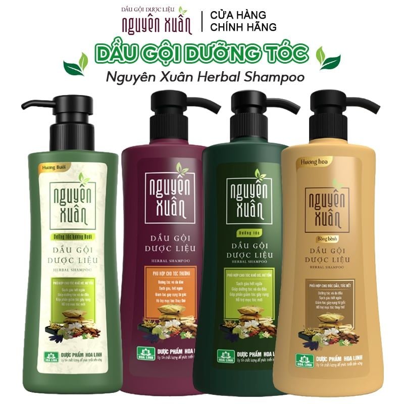 Dầu Gội Dưỡng Tóc Nguyên Xuân Herbal Shampoo