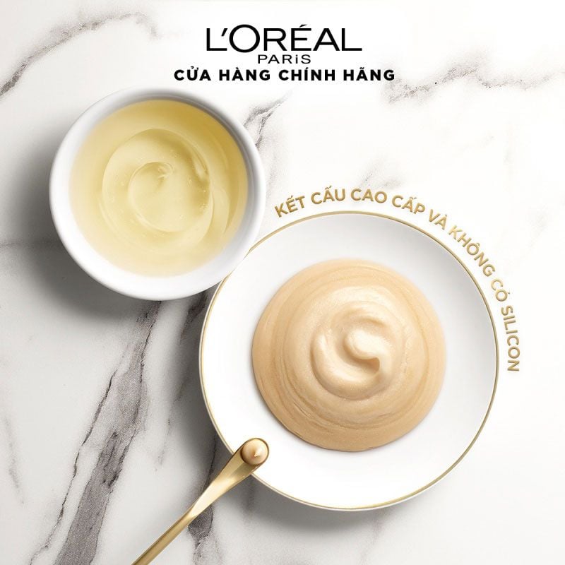 Dầu Gội, Dầu Xả Dưỡng Tóc Suôn Mượt Cao Cấp L'oreal Extraordinary Oil Smooth 440ml