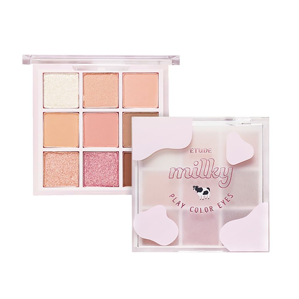 Bảng Phấn Mắt 9 Ô Ngọt Ngào, Trong Trẻo Etude Play Color Eyes Milky New Year #BLUEBERRY MILK