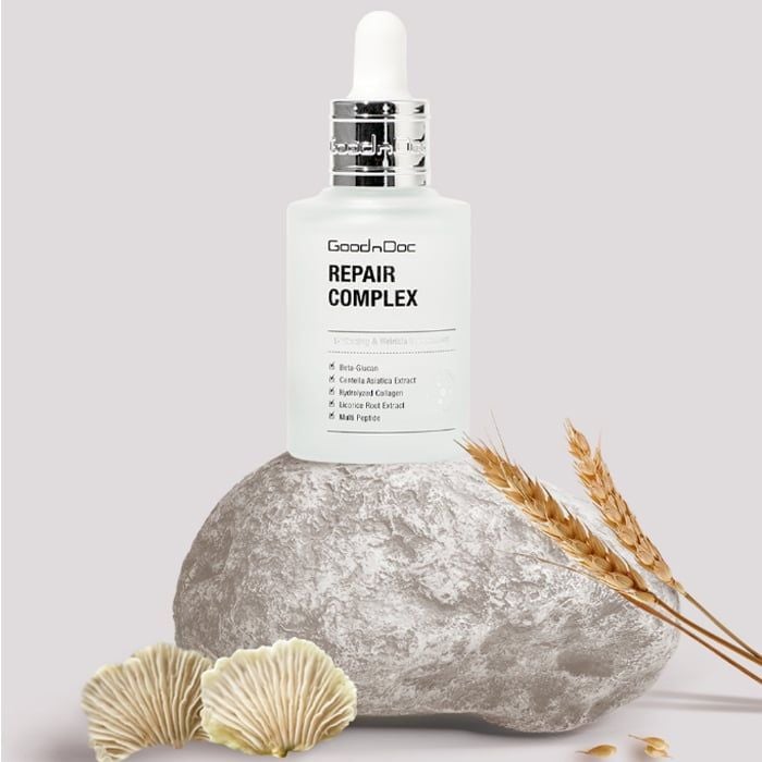 Serum GoodnDoc Tinh Chất Dưỡng Ẩm, Làm Dịu Và Phục Hồi Da, Ngăn Ngừa lão Hóa GoodnDoc Repair Complex 30ml