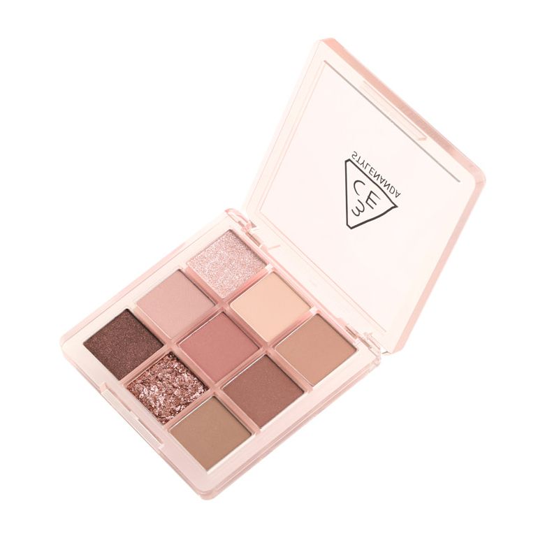 Bảng Phấn Mắt 9 Ô Màu 3CE Multi Eye Color Palette (Warm Vs Cool) - Some Def 8.2g (hàng sắp về)