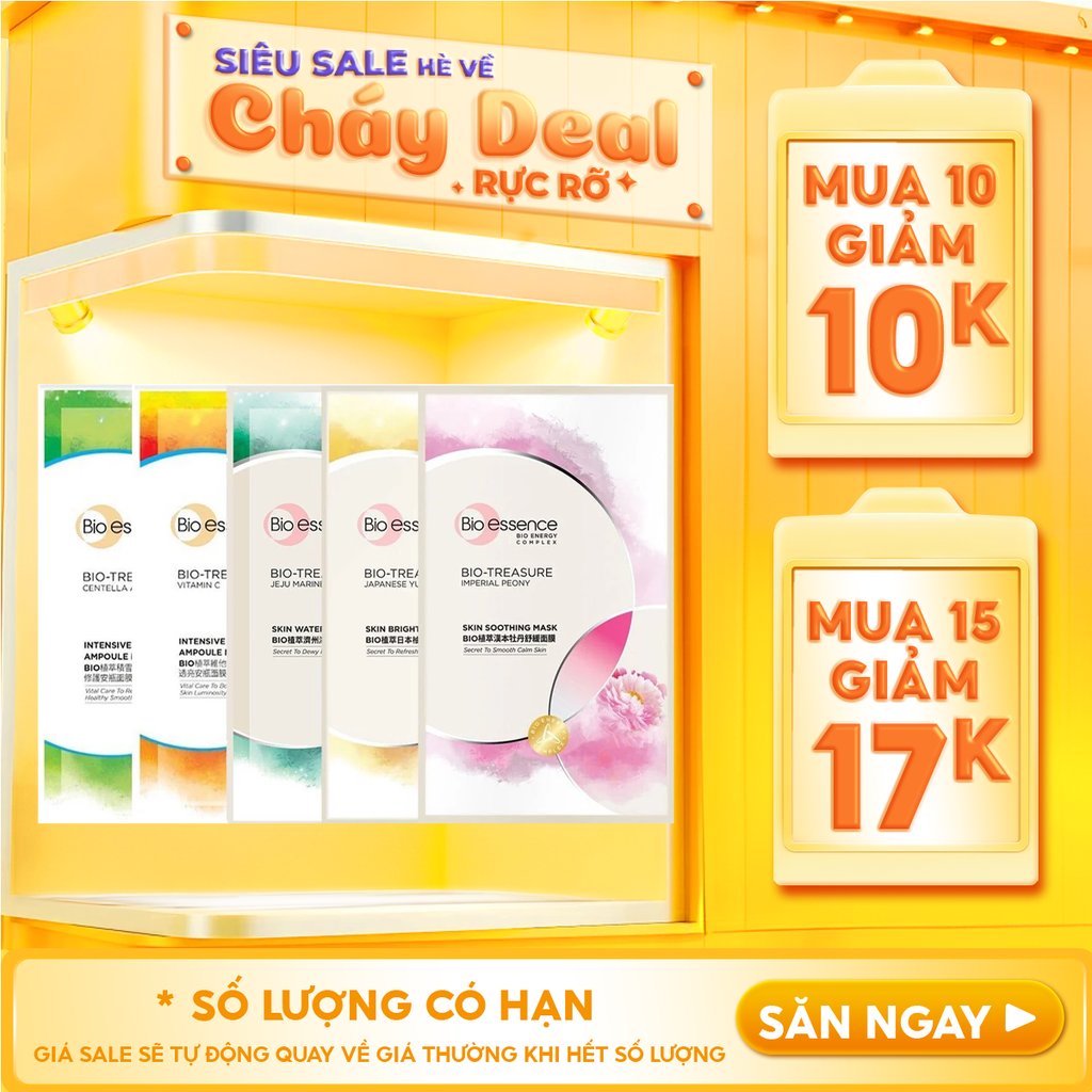 Mặt Nạ Bio-essence Dưỡng Da Ẩm Mượt Bio-Treasure Mask 20ml
