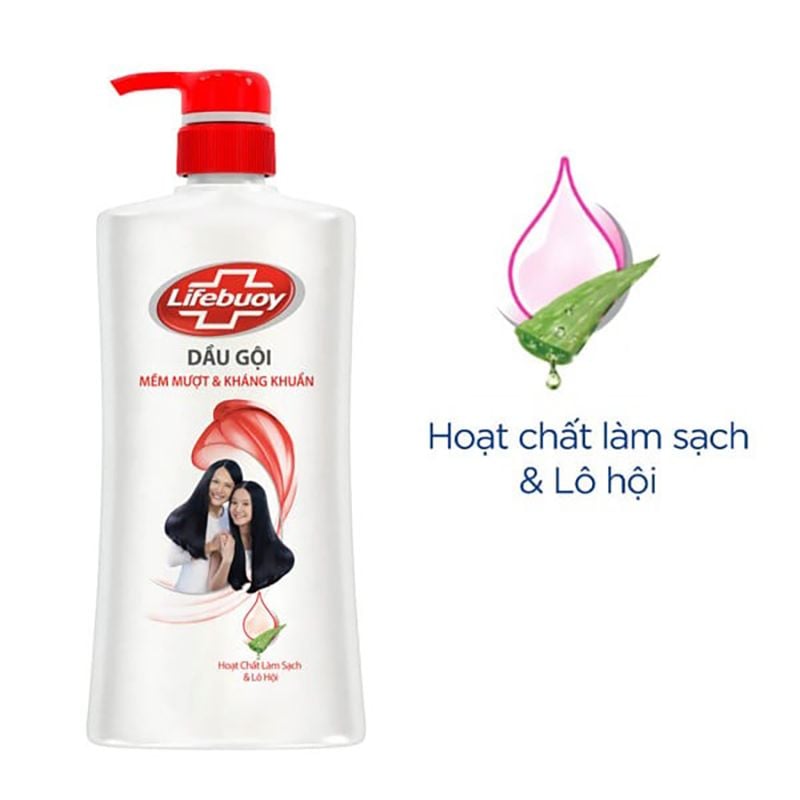 [640g] Dầu Gội Lifebuoy Dưỡng Tóc Dày, Mềm Mượt & Kháng Khuẩn #MỀM MƯỢT & KHÁNG KHUẨN