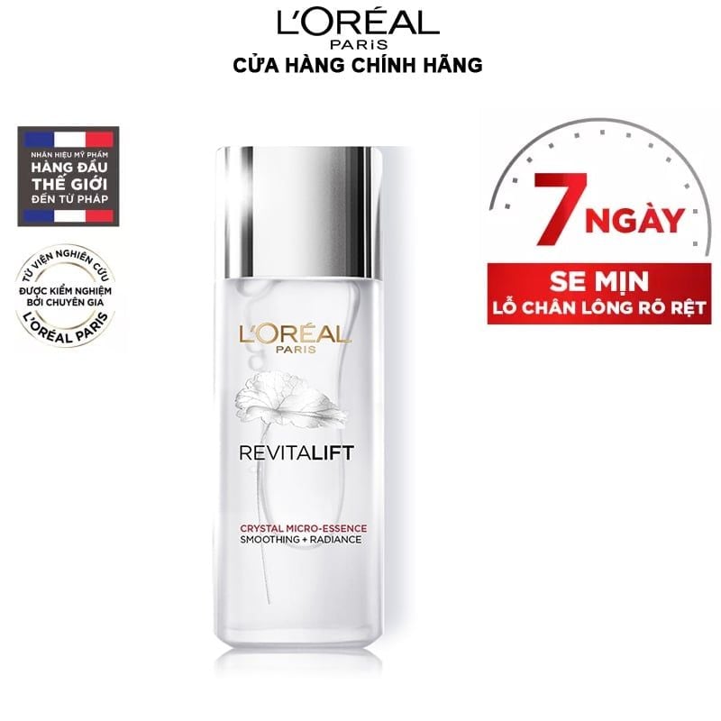 [65ml] Tinh Chất Dưỡng Da Căng Mướt Như "Pha Lê" L'Oreal Revitalift Crystal Micro-Essence