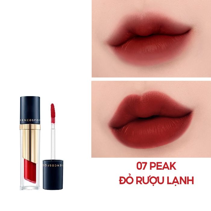 Son Kem Hàn Quốc Siêu Lì, Mịn Mượt, Lên Màu Chuẩn Forencos Tattoo Clair Velvet Tint 4g #16 RULER